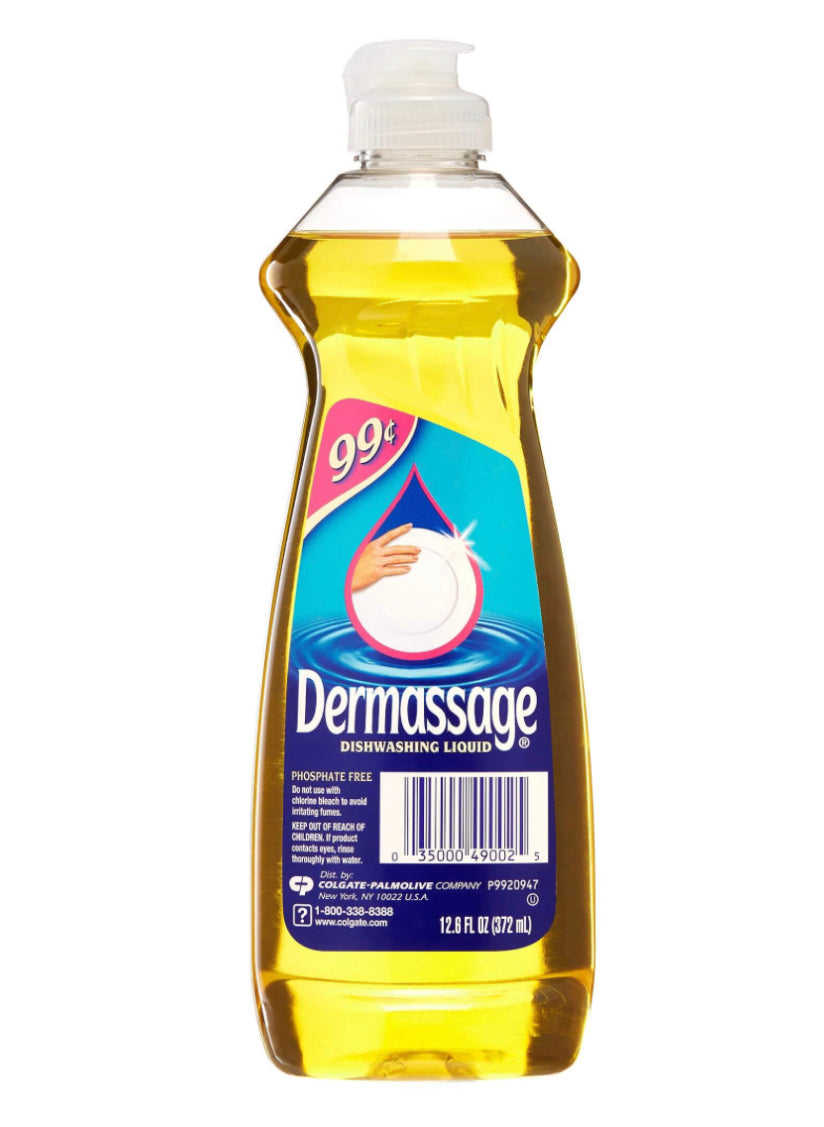 Dermassage Dishwashing Liquid 14oz