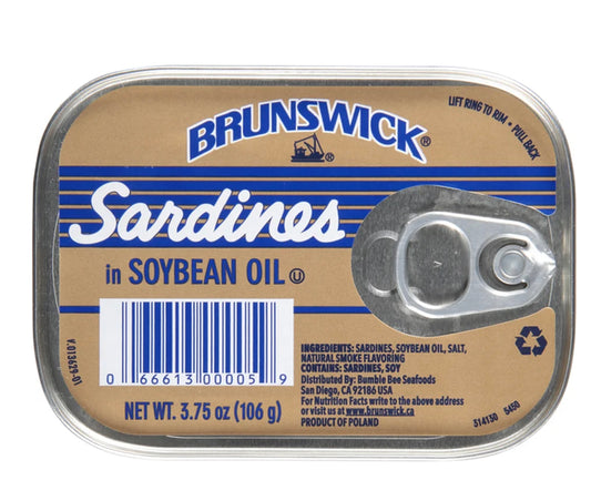 Brunswick Sardines in Soybean Oil 3.75 oz