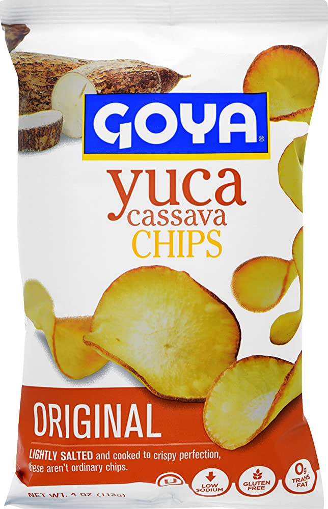 Goya Yuca Cassava Chips Original 4oz