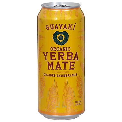 Guayaki Yerba Mate Orange Exuberance 15.5oz