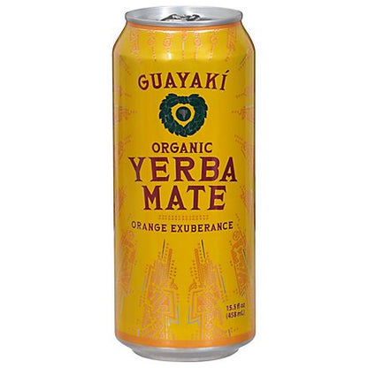 Guayaki Yerba Mate Orange Exuberance 15.5oz