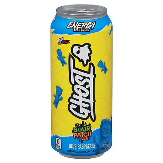 Ghost Energy Sour Patch Kids Blue Raspberry 16oz