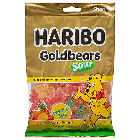 Haribo Gold Bear Sour Gummies 4.5oz