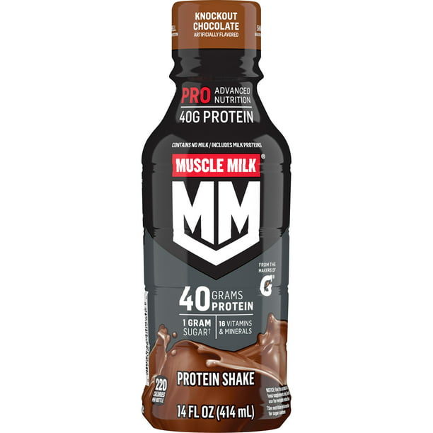 Muscle Milk Pro Knockout Chocolate 14oz