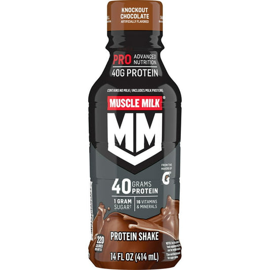 Muscle Milk Pro Knockout Chocolate 14oz