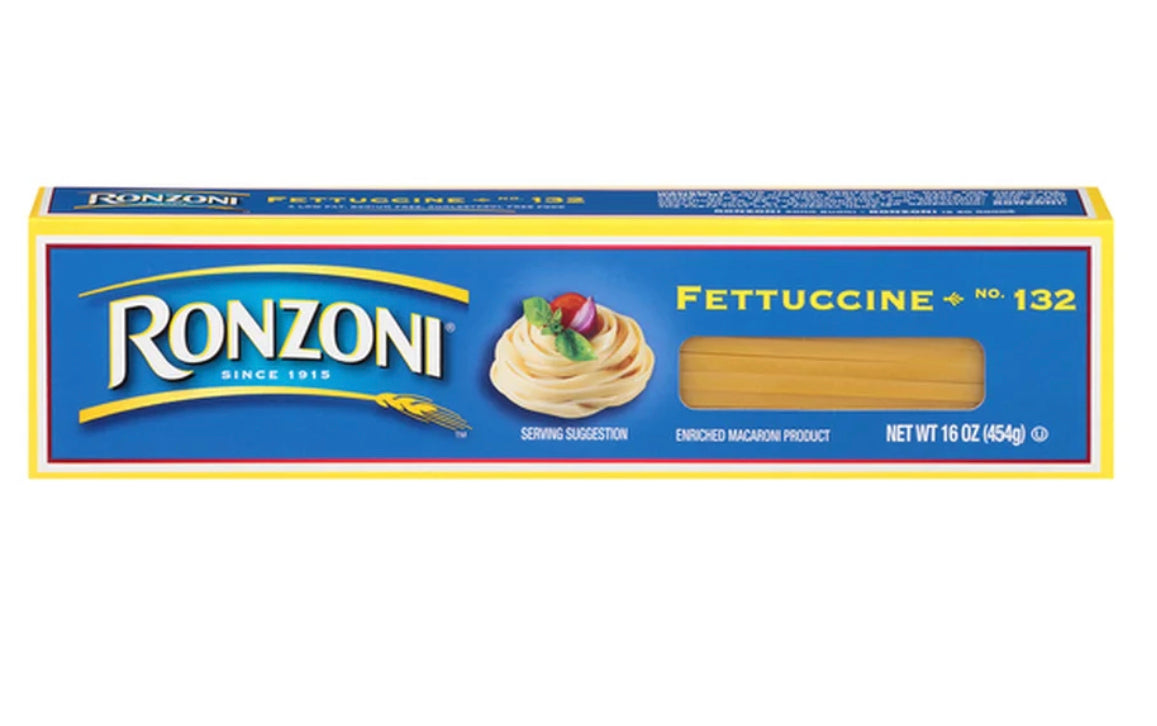 Ronzoni Fettuccine Pasta 132