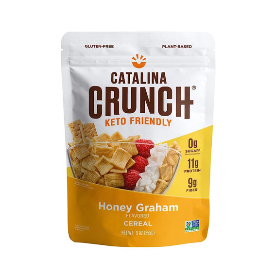 Catalina Crunch Honey Graham Keto Cereal 9oz