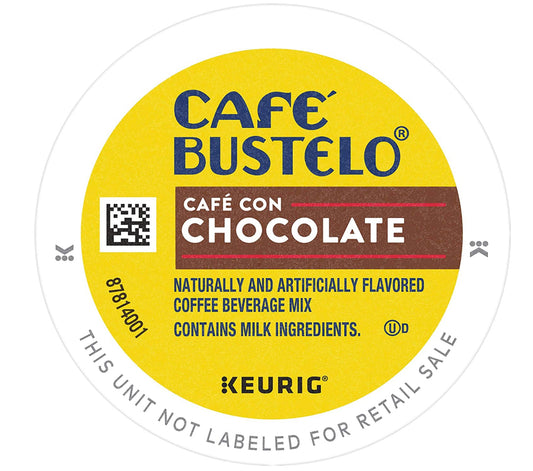 Cafe Bustelo Café Con Chocolate Flavored Espresso Style Coffee 10cups