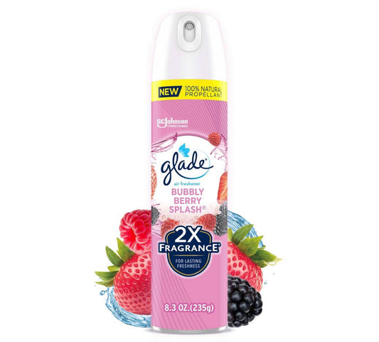 Glade Air Freshener Room Spray Bubbly Berry Splash 8.3oz