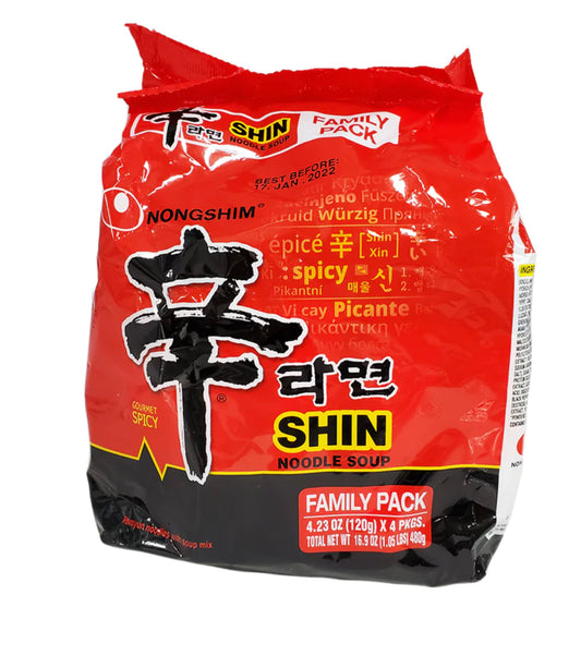 Nongshim Shin Noodle Soup Original 4.2oz 4pk