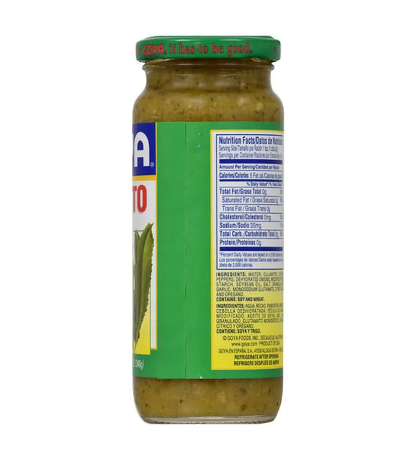 Goya Recaito Cilantro Cooking Base 12oz