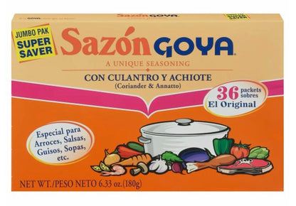 Goya Sazón Con Culantro & Achiote 36pk