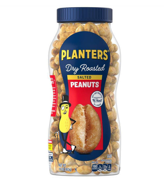 Planters Heart Healthy Dry Roasted Peanuts 16oz