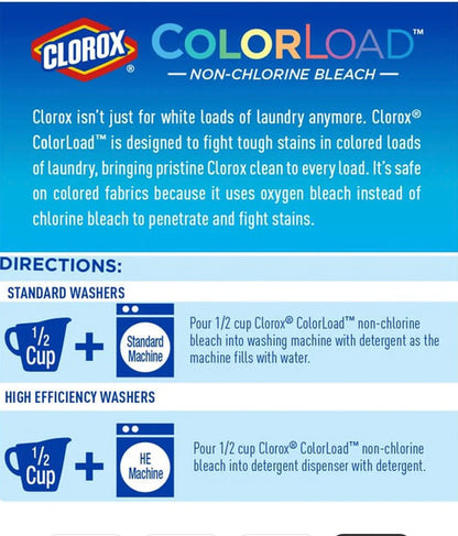 Clorox Colorload Non Chlorine Bleach 60oz