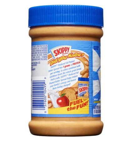 Skippy Chunky Peanut Butter Reduced Fat 16.3oz