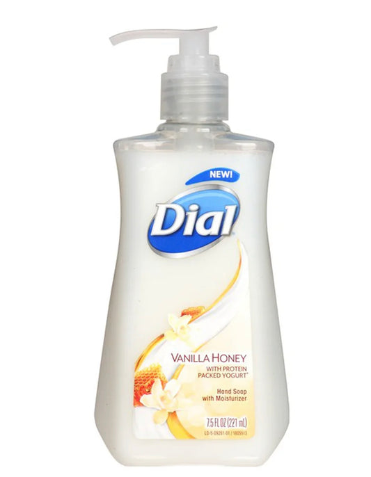 Dial Liquid Hand Soap Vanilla Honey 7.5oz