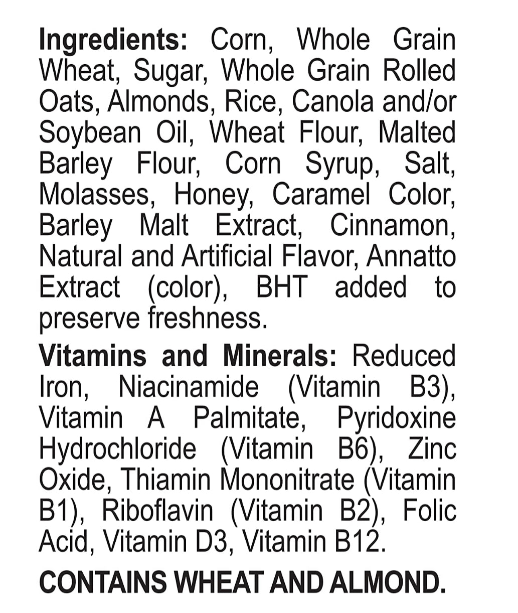 Post Honey Bunches Of Oats With Almonds 18oz