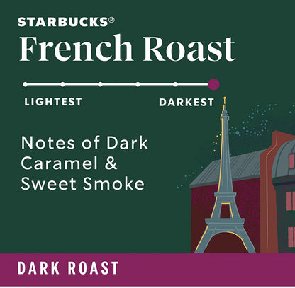 Starbucks French Roast Dark Roast Ground Coffee 12oz