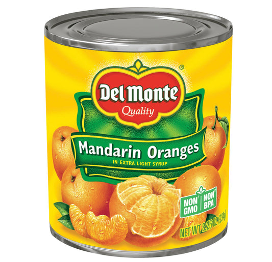 Del Monte Mandarin Oranges Light Syrup 8.25oz