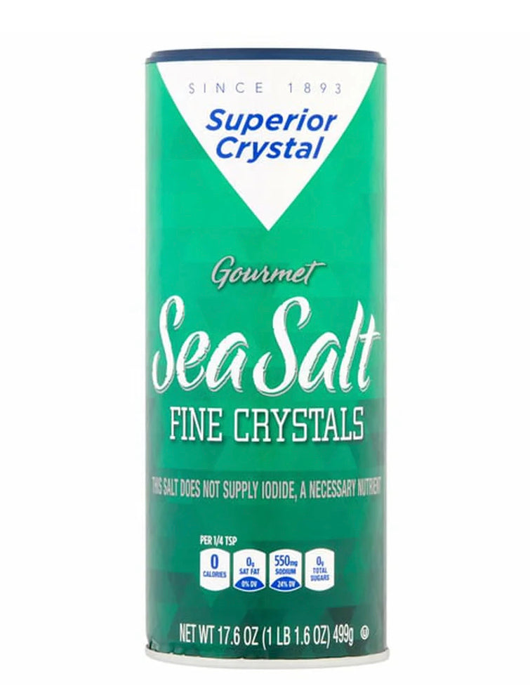 Superior Crystal Sea Salt Fine 17.6oz