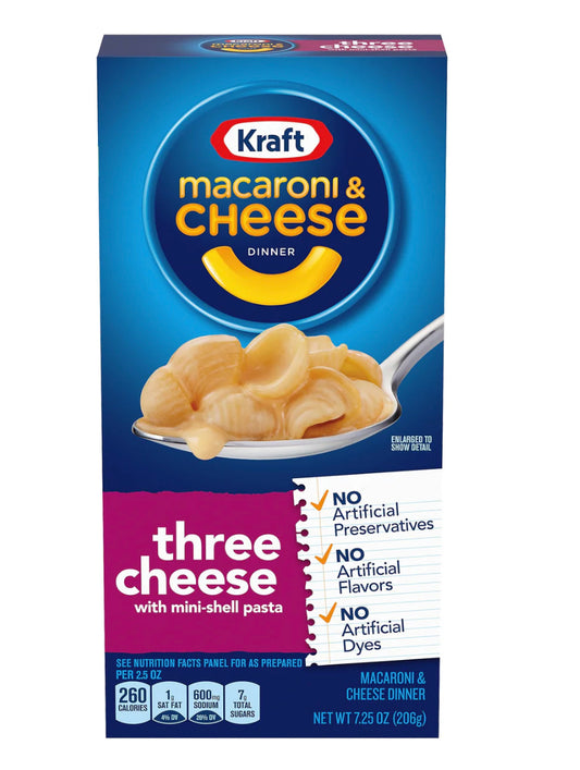 Macaroni & Cheese Three Cheese 7.25oz