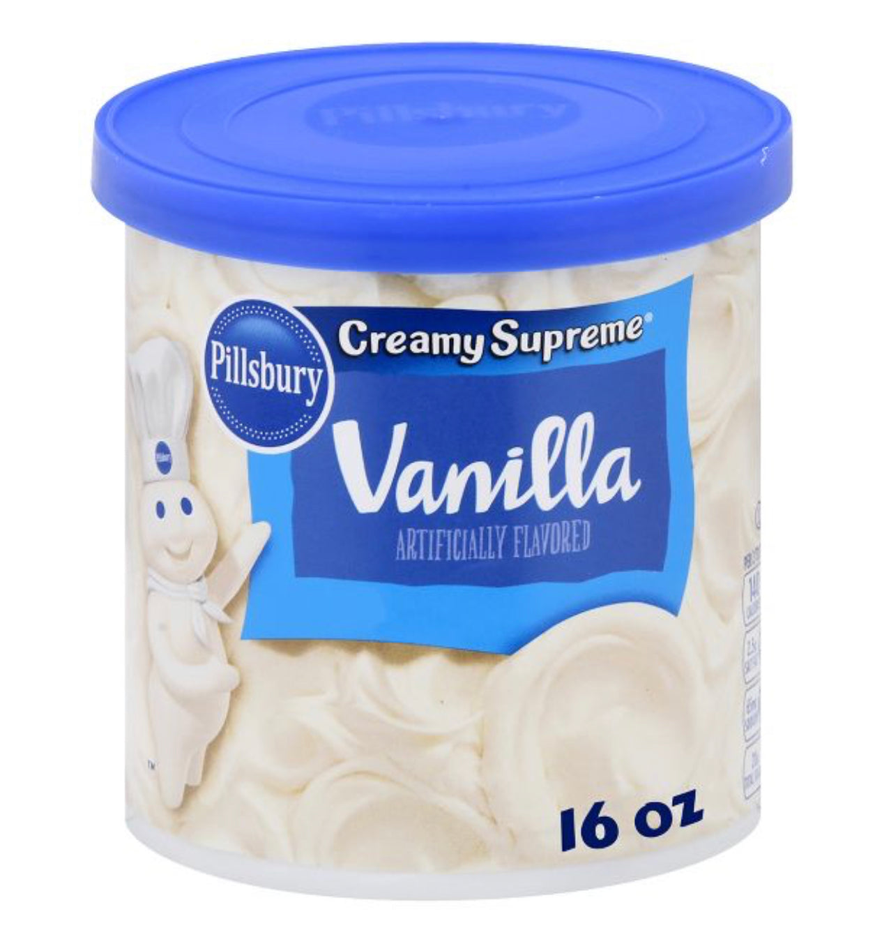 Pillsbury Creamy Supreme Vanilla Frosting 16oz