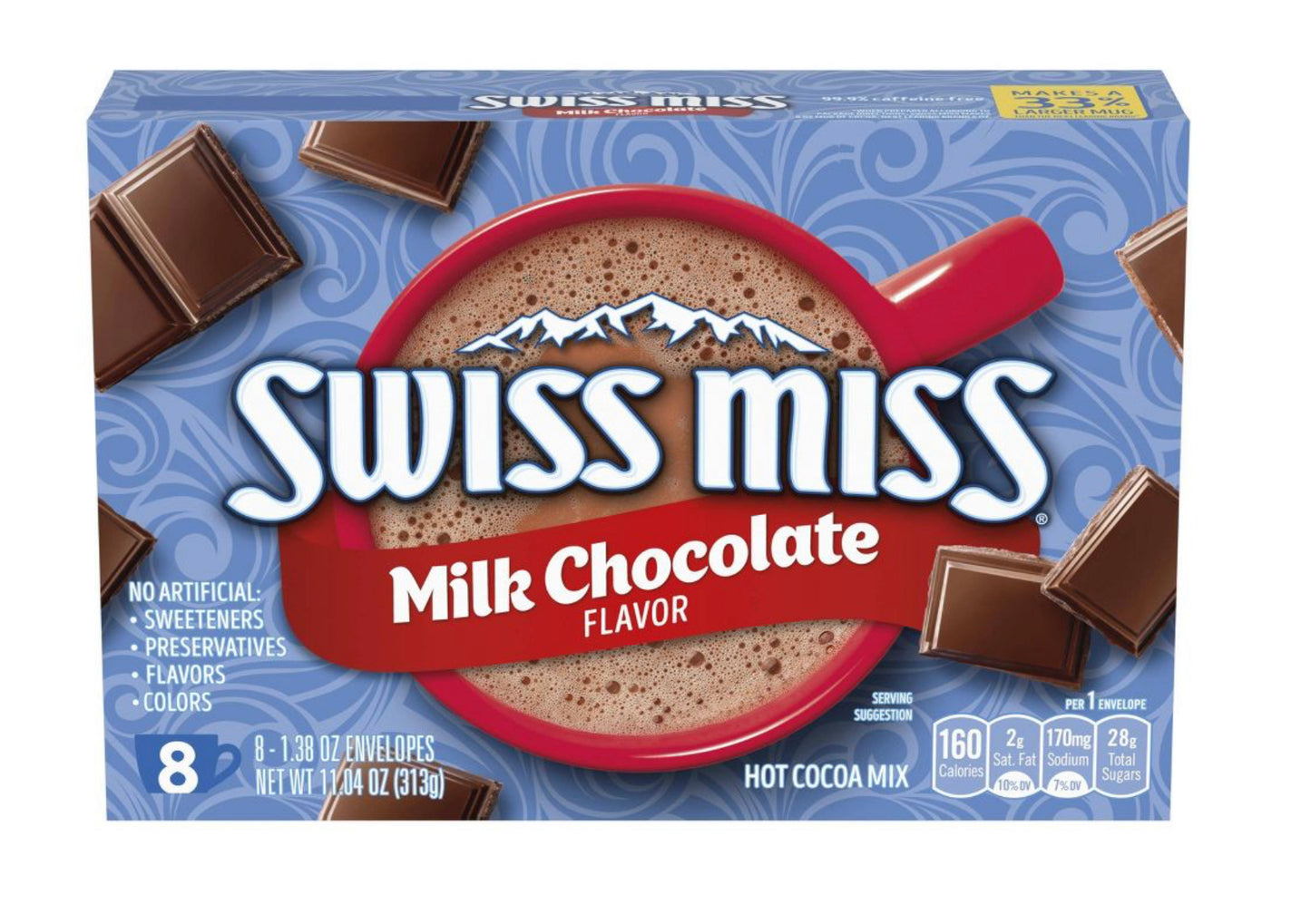 Swiss Miss Milk Chocolate Hot Cocoa Mix 8ct