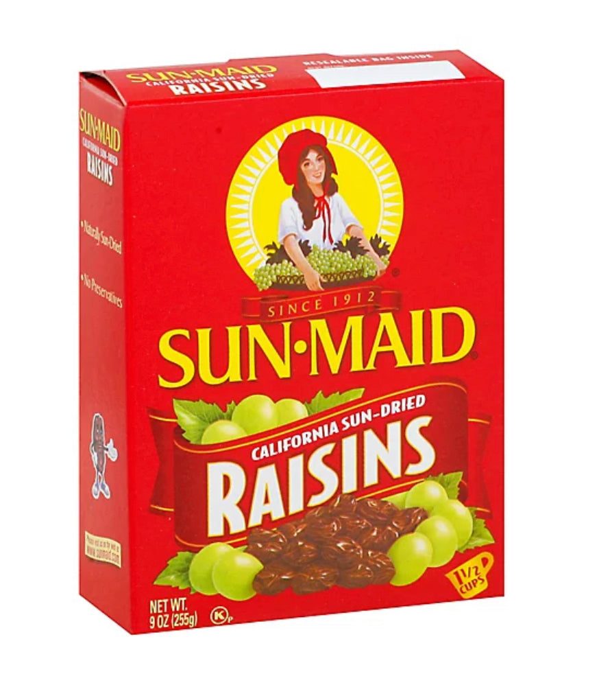 Sun Maid California Sun Dried Raisins 9oz