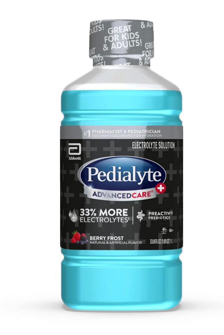 Pedialyte AdvancedCare Berry Frost 33.8 oz