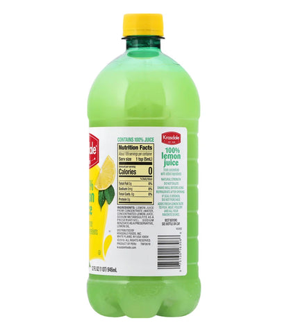 Krasdale Lemon Juice 32oz