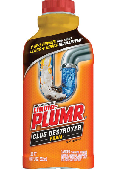 Plumr Liquid Clog Destroyer Foam 17oz