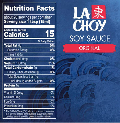 La Choy Soy Sauce Original 10oz
