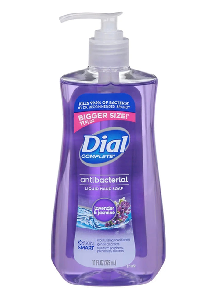 Dial Liquid Hand Soap Antibacterial Lavender & Jasmine 11oz