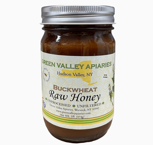 Green Valley Apiaries Buckwheat Raw Honey 1lb