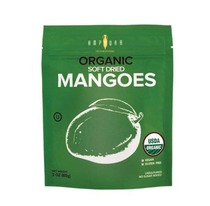 Amphora Organic Soft Dried Mangoes 3oz