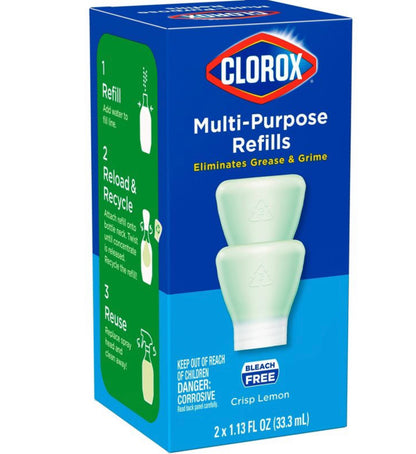 Clorox Refillable Concentrate Spray Multi Purpose Cleaner Refill 2.25oz