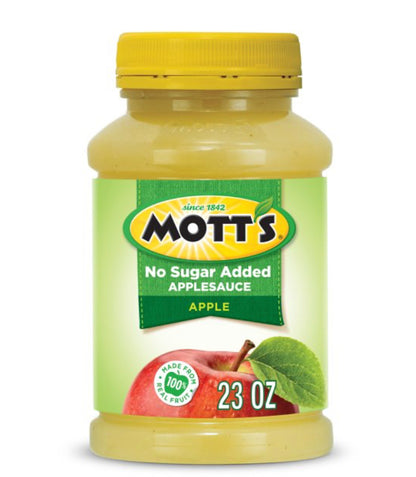 Mott's Applesauce No Sugar Added  23oz