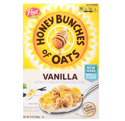 Honey Bunches Of Oats Vanilla 12oz