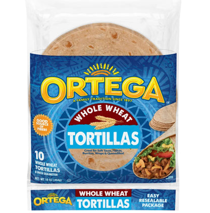 Ortega Whole Wheat 10 Tortillas