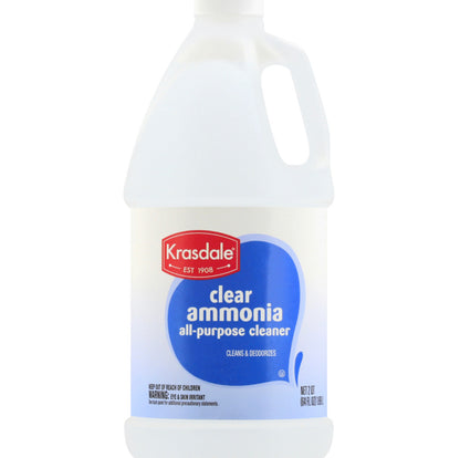 Krasdale Clear Ammonia All Purpose Cleaner 64 oz