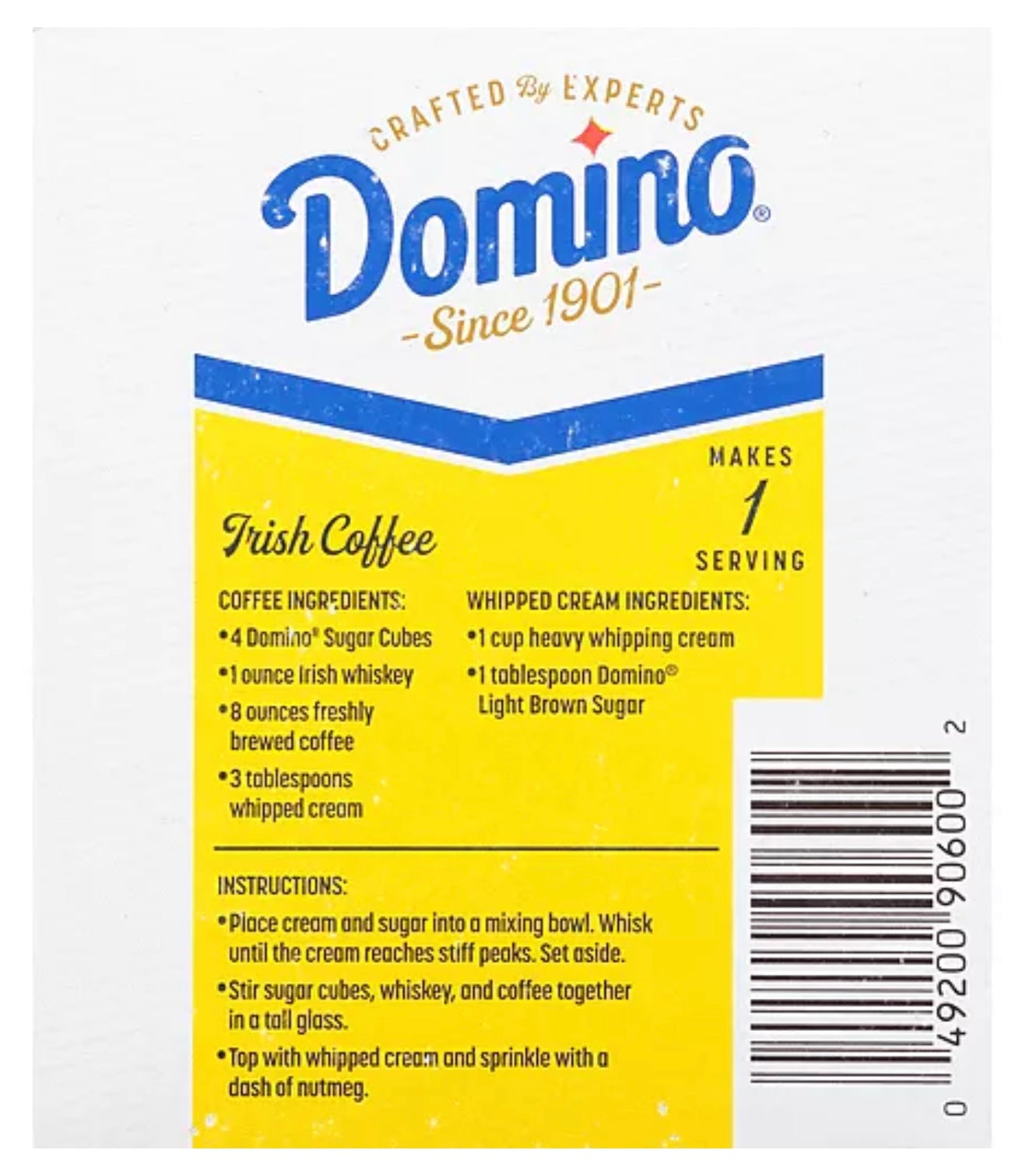 Domino Premium Pure Cane Sugar 126 Cubes
