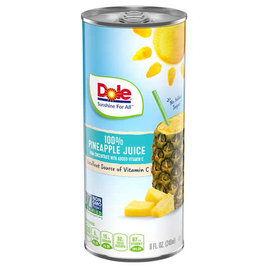 Dole Pineapple Juice 8.4oz Can