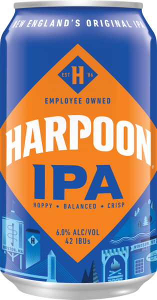 Harpoon IPA 6% abv