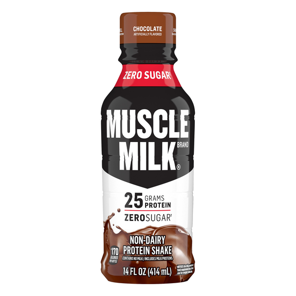 Muscle Milk Zero Sugar Chocolate 14oz
