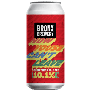 Bronx Brewery Now Youse Can't Leave IPA 16oz 10.1% abv