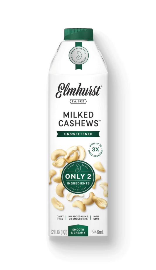 Elmhurst Milked Cashews Unsweetened 32oz