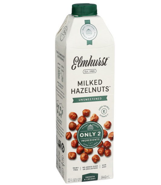 Elmhurst Milked Hazelnuts Unsweetened 32oz