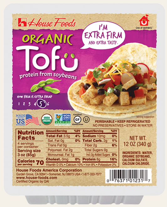 House Foods Organic Tofu 12oz