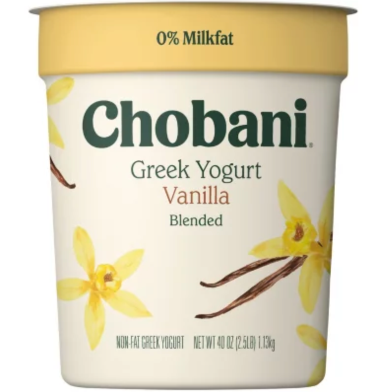 Chobani Greek Yogurt Vanilla 40oz