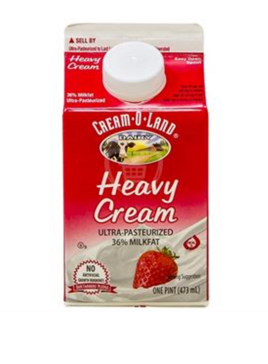 Cream-O-Land Heavy Cream 1pt